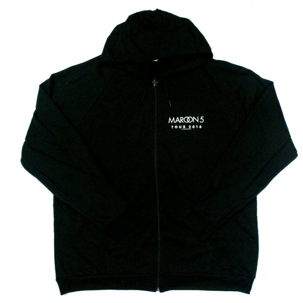 Maroon 5 V Tour 2016 Full Zip Hoodie - XXL